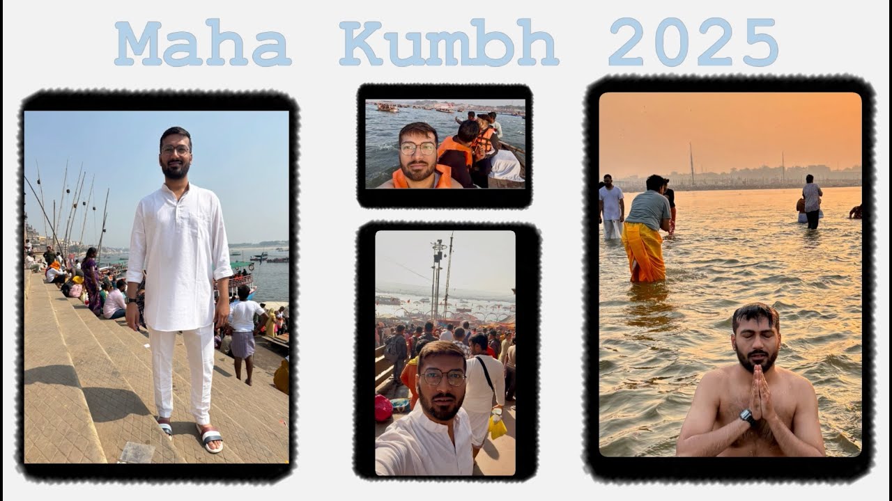 MAHA KUMBH, Prayagraj - Varanasi - Solo Trip - 2025  kumbh Mela