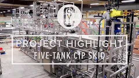 Product Highlight: 5-Tank CIP System