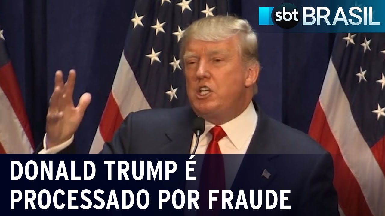 Procuradoria-Geral de Nova York processa Donald Trump por fraude | SBT Brasil (21/09/22)