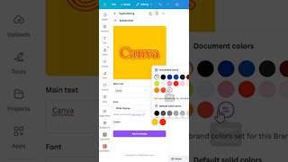 How to Make Bubble Bold Text with Type Lettering in Canva | Creative Text Effect Tutorial 🎨✨