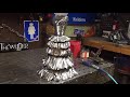 Gothic Graveyard Woman American Fine Art Sculptor Masterpiece Metal Sculpture Creation Welding MIG