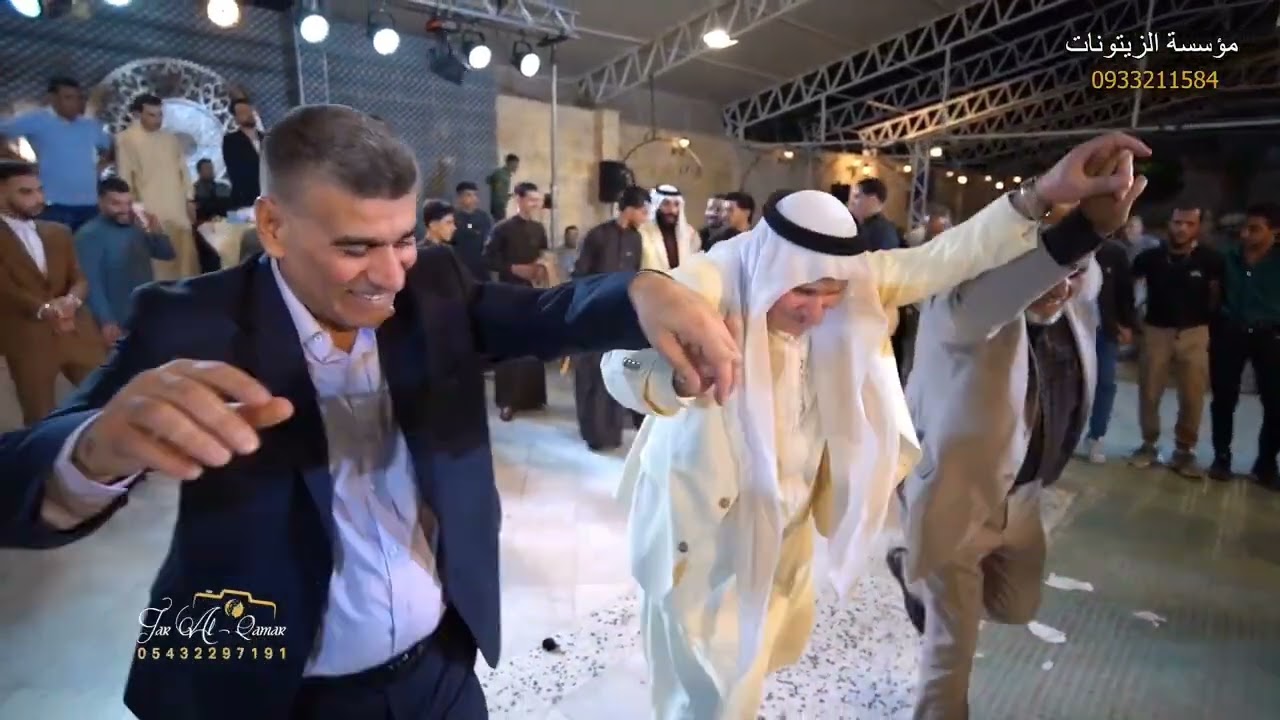 افراح عشيرة البوبنا دبكة ولدة وقوصار وبدعوة من الحاج زكريا ابو جمعة البناوي :الفنان حميد الفراتي