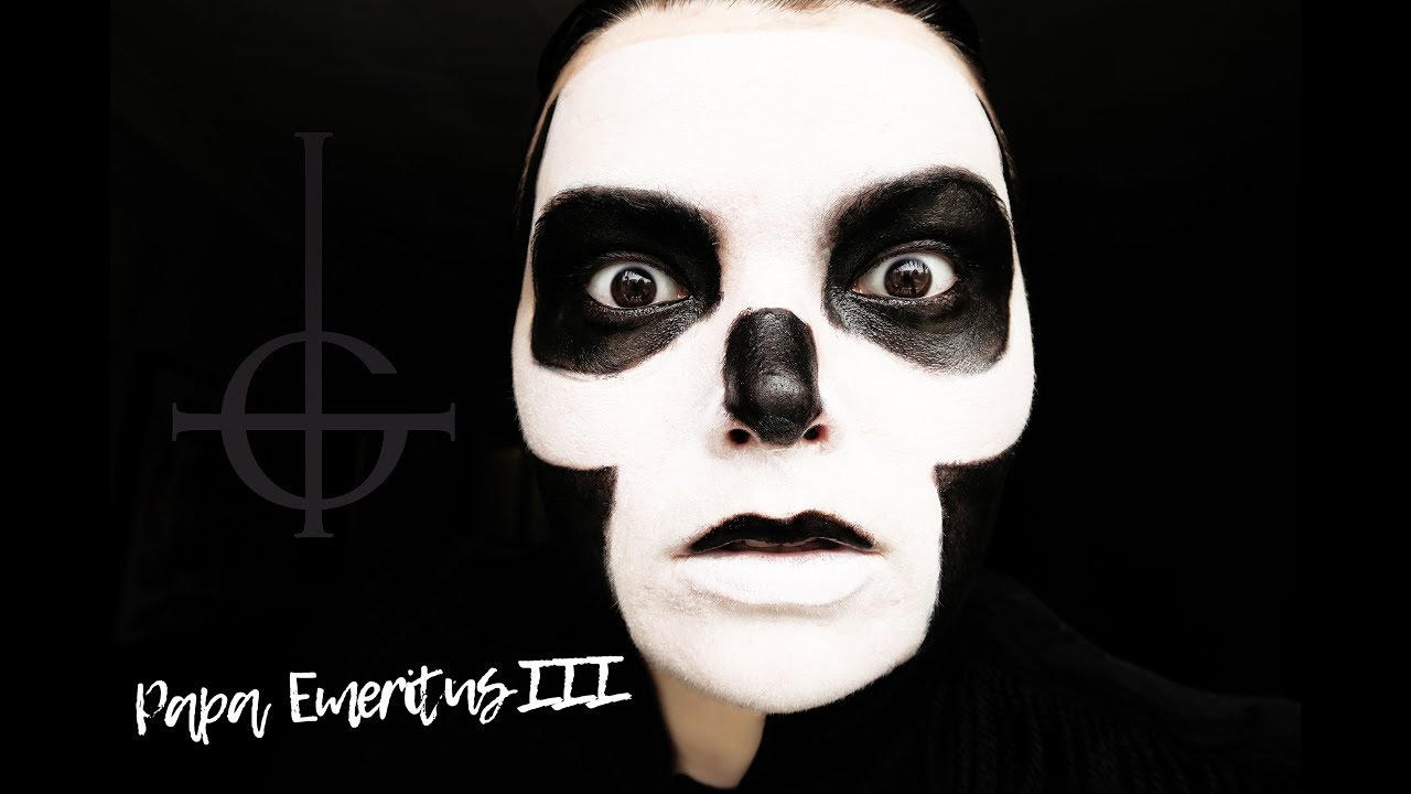 Papa Emeritus III Ghost BC Makeup Tutorial RIP YouTube