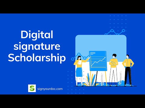 Apply Digital signature for scholarship - Complete Process