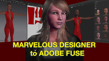 Marvelous Designer to Adobe Fuse