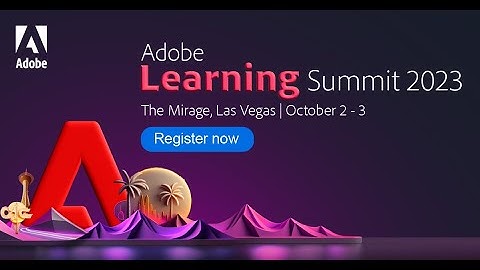 Adobe Learning Summit Keynote Promo