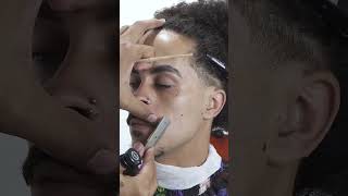 😱 That Cleanest Fade Is Crispy! 🔥💈 #Barber #Haircut #Fade #Transformation