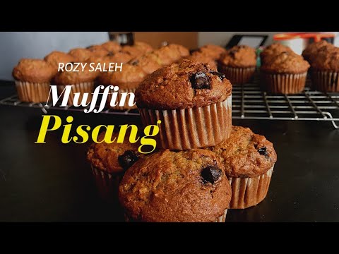 Resipi Muffin Pisang Homemade
