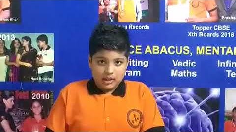 Double x Single Digit Multiplication demo by  Eshan Swarup Verma, Class 2 Student by visualisation !