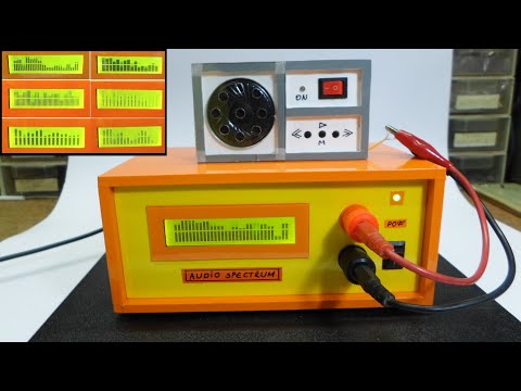 Video: DIY Arduino Audio Signal Spectrum Analyzer - Gunook