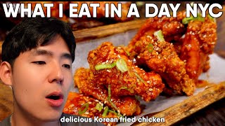 What I Eat in a Day NYC: Korean Fried Chicken, Mid BBQ, and Pho