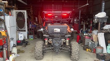 New Lupar 30” chase lights on my ‘22 CFMOTO Zforce 950 HO Sport