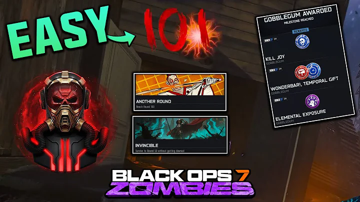 *NEW* FAST & EASY Round 100 Glitch In BO7 Zombies! ( Fast XP & Gobblegum AFK )