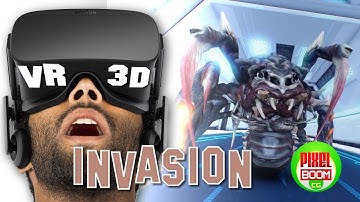 MONSTERS and ALIENS INVASION - VR Google Cardboard 3D SBS 1080p Virtual Reality