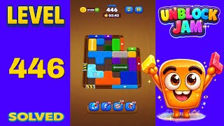 Unblock Jam Level 446 Walkthrough Solution