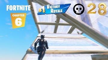 Fortnite Chapter 6 | INSANE High Kill Win Solo vs Squad Gameplay (Keyboard & Mouse)