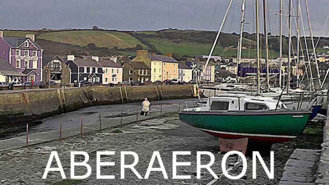 THE WELSH SEASIDE Dusk At Aberaeron YouTube