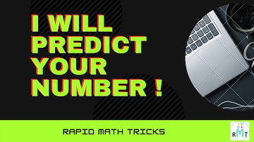 Predict the sum of 5 numbers after writing just first number | Rapid Math Tricks | Math Magic/Riddle