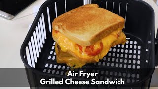 Air fryer grilled cheese sandwich with tomato. proscenic 5.8 quarts.
classic cheese. we are making an amazing take on the c...
