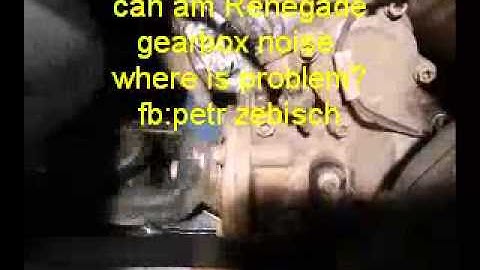 can am Renegade gear box noise