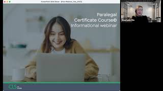 Paralegal Certificate Course© Webinar (Feb 2023) | CLS by BARBRI