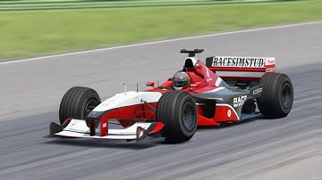 Assetto Corsa - RSS Formula 2000 V10 vs. Ferrari F2004 - Hotlap Comparison