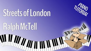 Streets of London Piano Tutorial