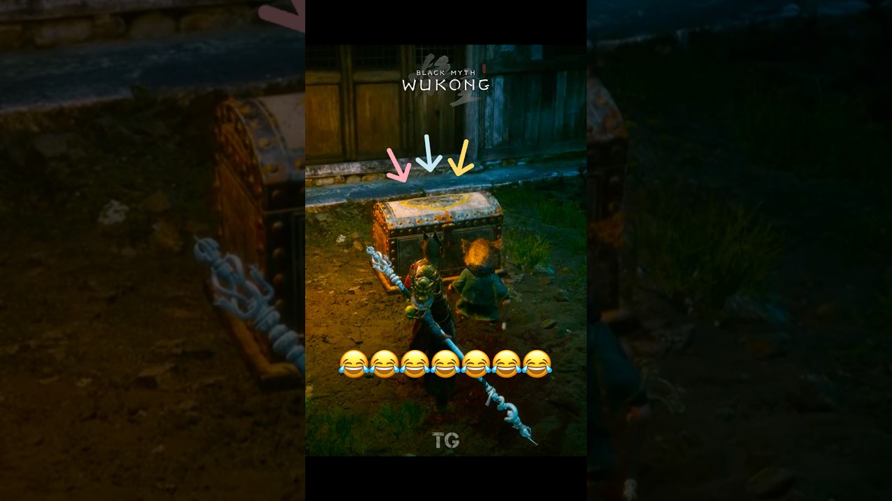 Самый смешной провал Чжу Бацзе в «Черном мифе Укун» 😂