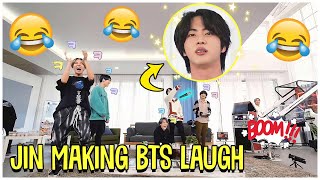 BTS Jin Making BTS Laugh So Hard