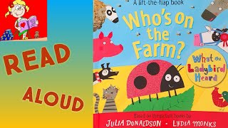 Who's on the Farm Read Aloud Book for children - Educational books for kids - Bedtime stories