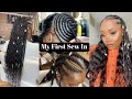 My First SEW IN! THE PERFECT VACATION 2021 PROTECTIVE STYLE | Laurasia Andrea Natural Hair