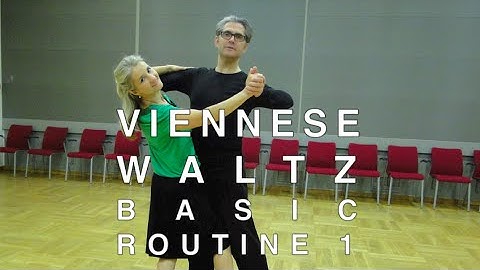 How to Dance Viennese Waltz - Basic Routine 1