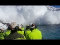 avalanche Stjernøy north of Norway