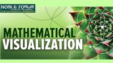 Visualization in Mathematics | Sumit Kumar | Noble Forum, India