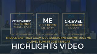 Middle East 2023 & Cc - Subarine Summit 2023 Muscat Highlights 