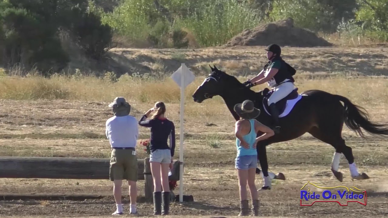horseshoe bend 144XC Kristin Terris on Rathcash Olympia SR Training Cross Country Twin Rivers Ranch Sept. 2019