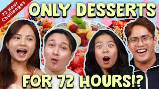 Details We Only Ate DESSERTS For 72 Hours! | 72 Hour Challenges | EP 61 News
