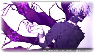 Video thumbnail of "Nightcore - Gasoline (Rock Version)"