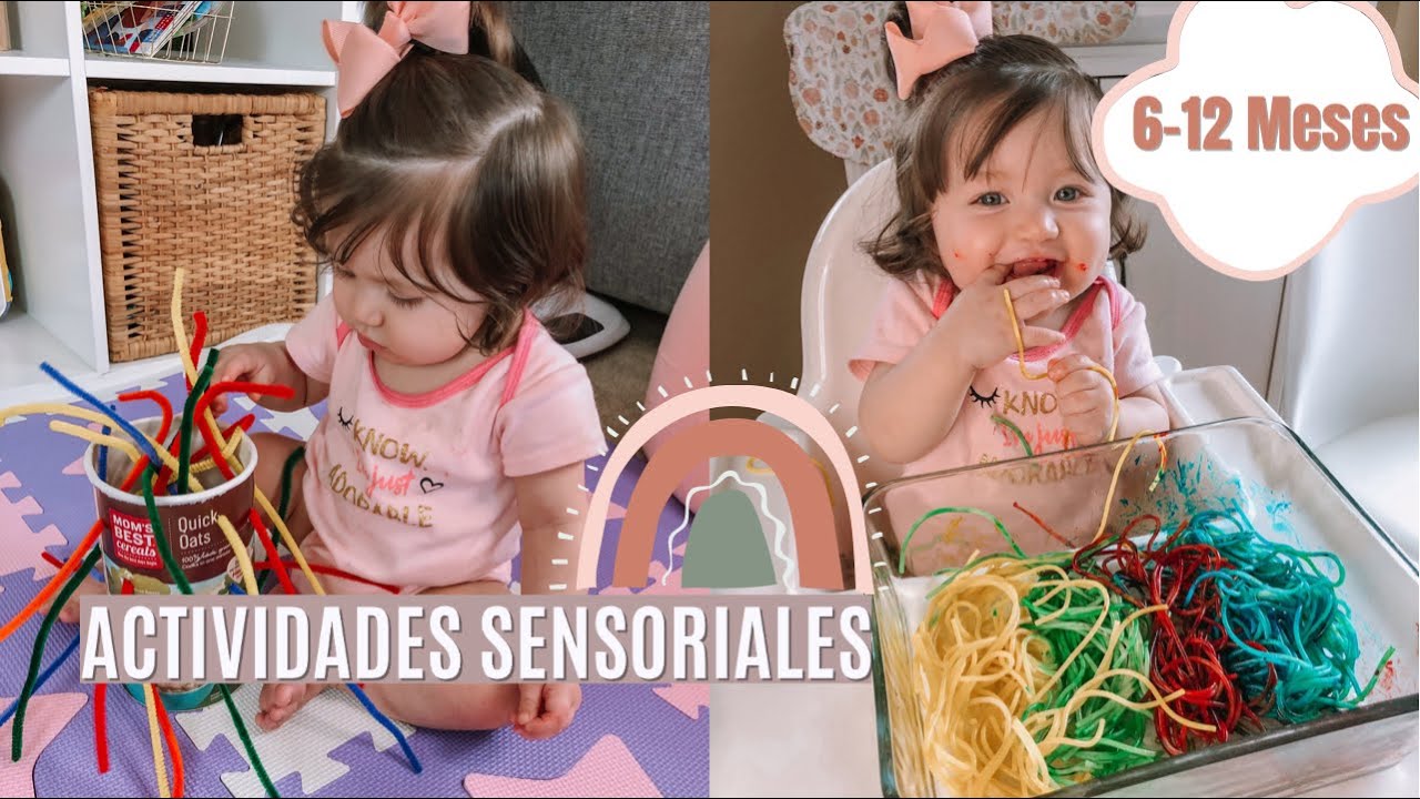 Juegos y actividades para estimular el desarrollo de bebés de 6 a 12 meses