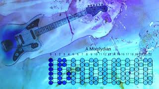 70s Psychedelic/Blues-Rock Backing Track in A Mixolydian