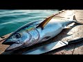 Everyday of My Life ❗🔥 Exploring Sorong Fish Market live broadcast of yellowfin tuna cutting