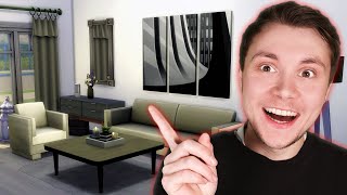 Building My Real Life Living Room In The Sims