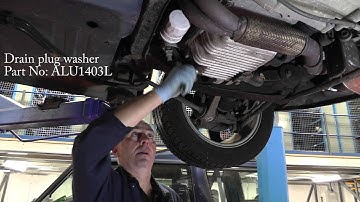 Changing the engine oil and filter on an MGF