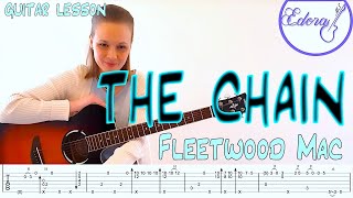 THE CHAIN Fingerstyle with on screen - Fleetwood Mac