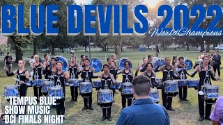 Blue Devils Drumline 2022 - Show Music - DCI Finals Night