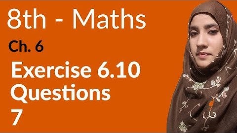 8th Class Math, Factorization,Simultaneous Equations Ex 6.10 Q 7 - 8th Class Maths