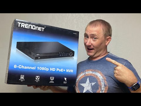 TrendNet NVR208 Setup and Install