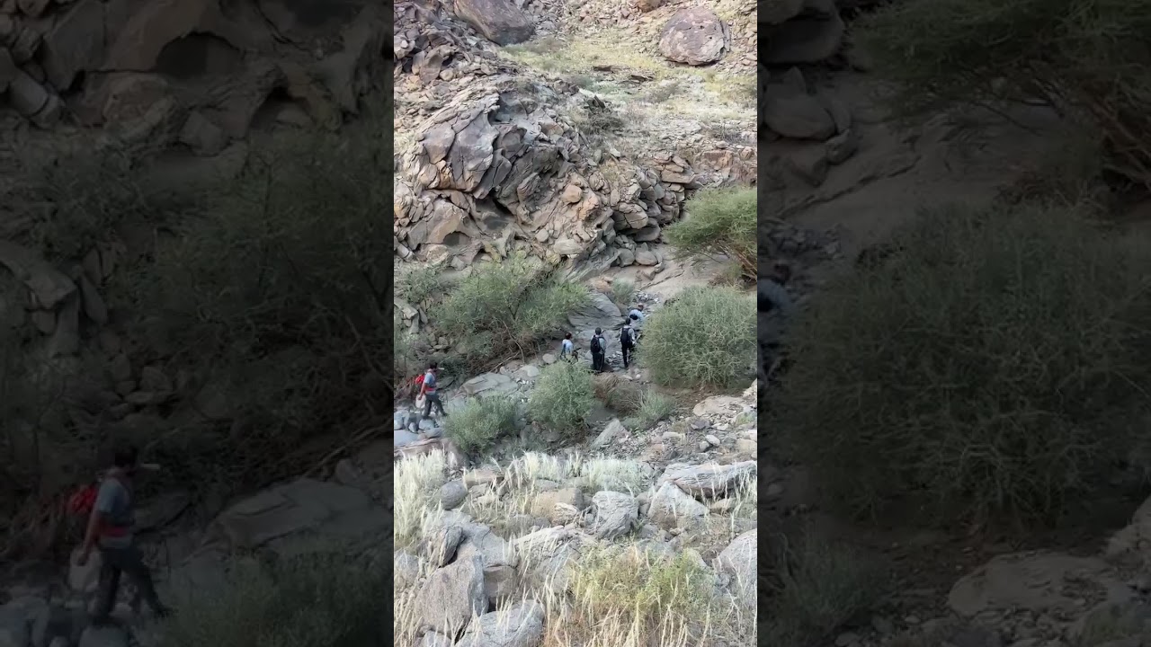 فريق هايكنج شوامخ مكة يصعد جبل ثور من الناحية الشرقية من أمام مخطط النسيم صباح اليوم السبت ١٤٤٦ربيع