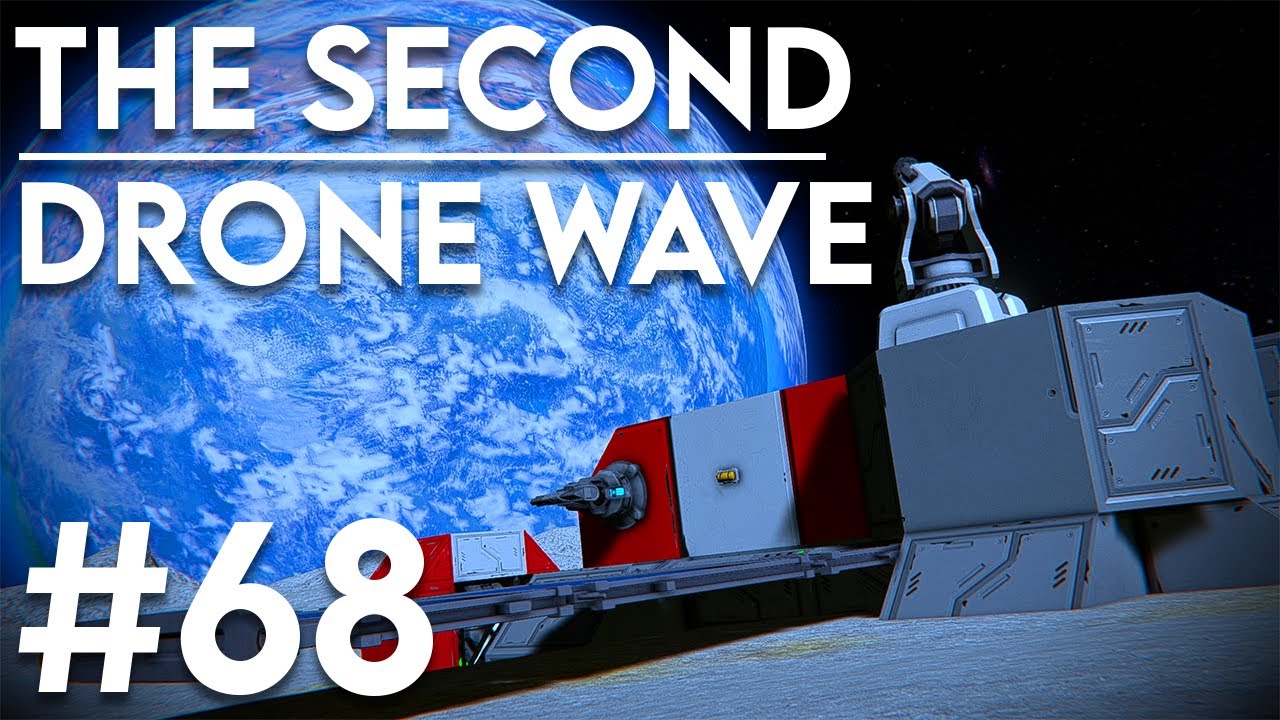 The second drone wave - Space Engineers solo survival #68 - YouTube