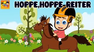 Hoppe, hoppe Reiter | deutsche Kinderlieder | Kinderlieder zum Mitsingen Resimi